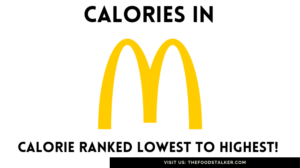 Calories in McDonald's