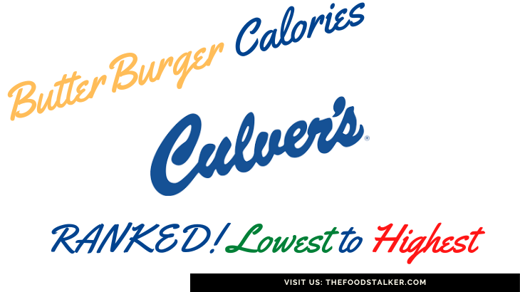 Culver's Calories