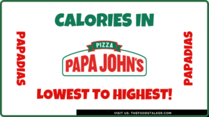 Papa John's Calories
